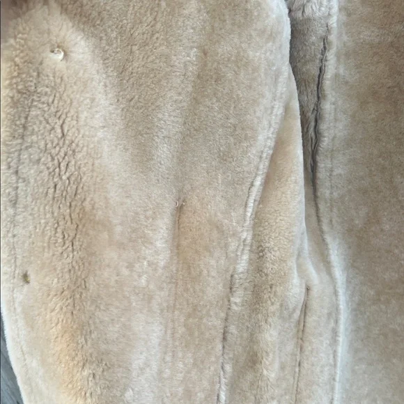Vintage Sawyer of Napa Men's Tan Shearling Jacket Size 38 - Picture 16 of 16